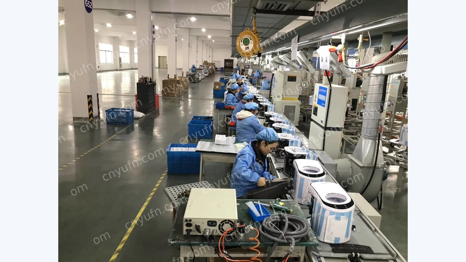 ice maker assembly line