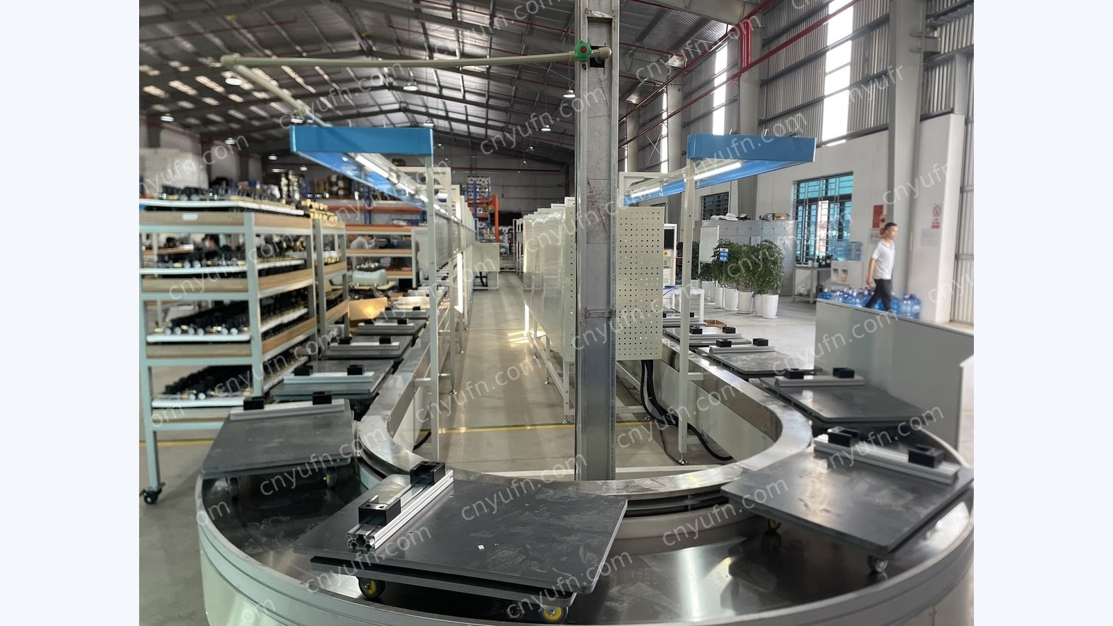medical air compressor assembly line