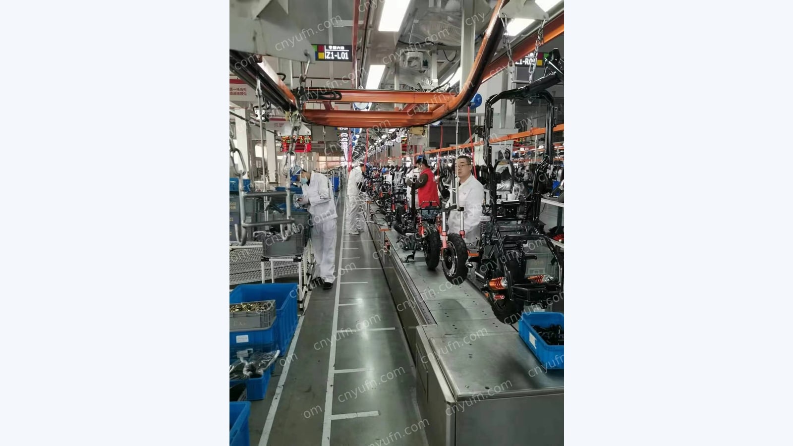 Motorcycle, Generator and Automotive Parts Assembly Line