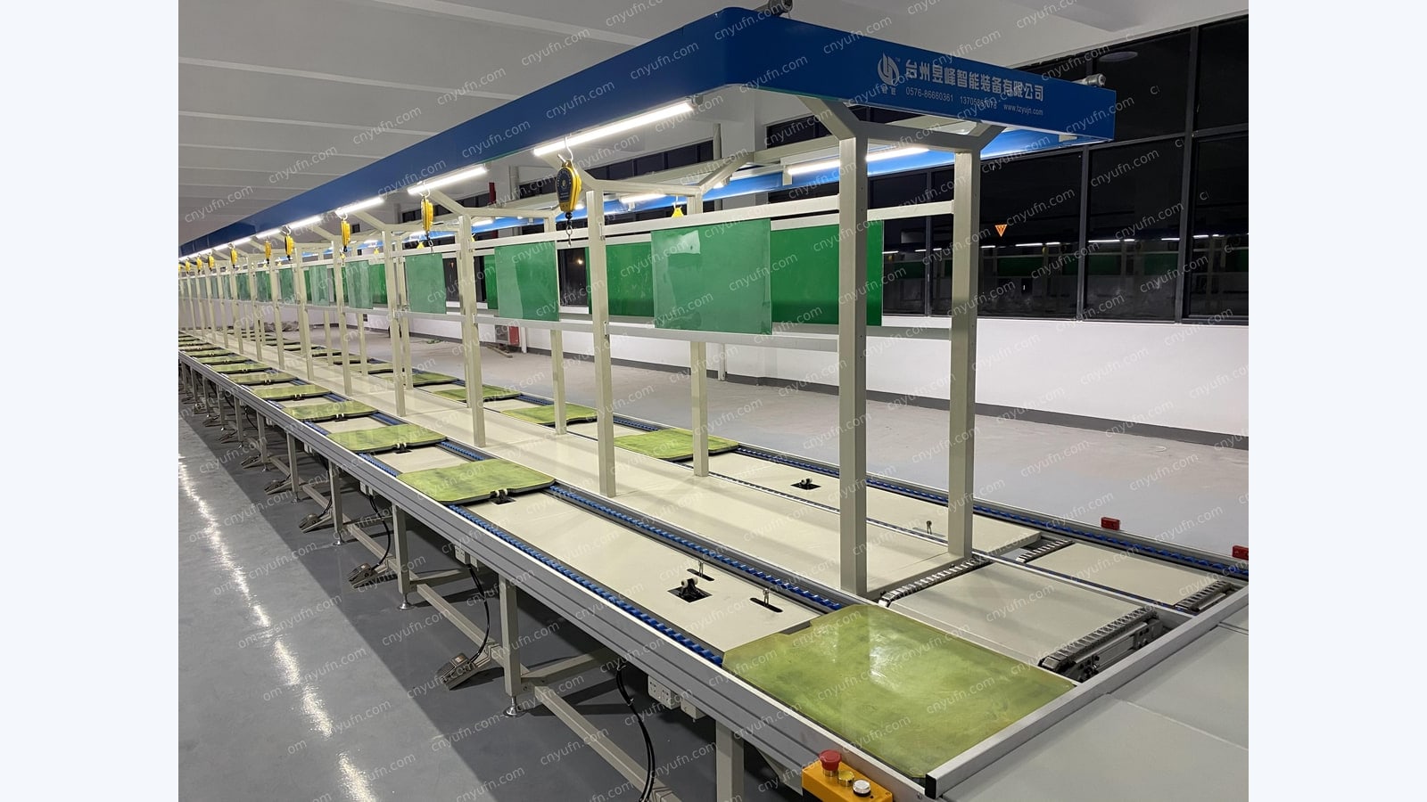 winch assembly production line