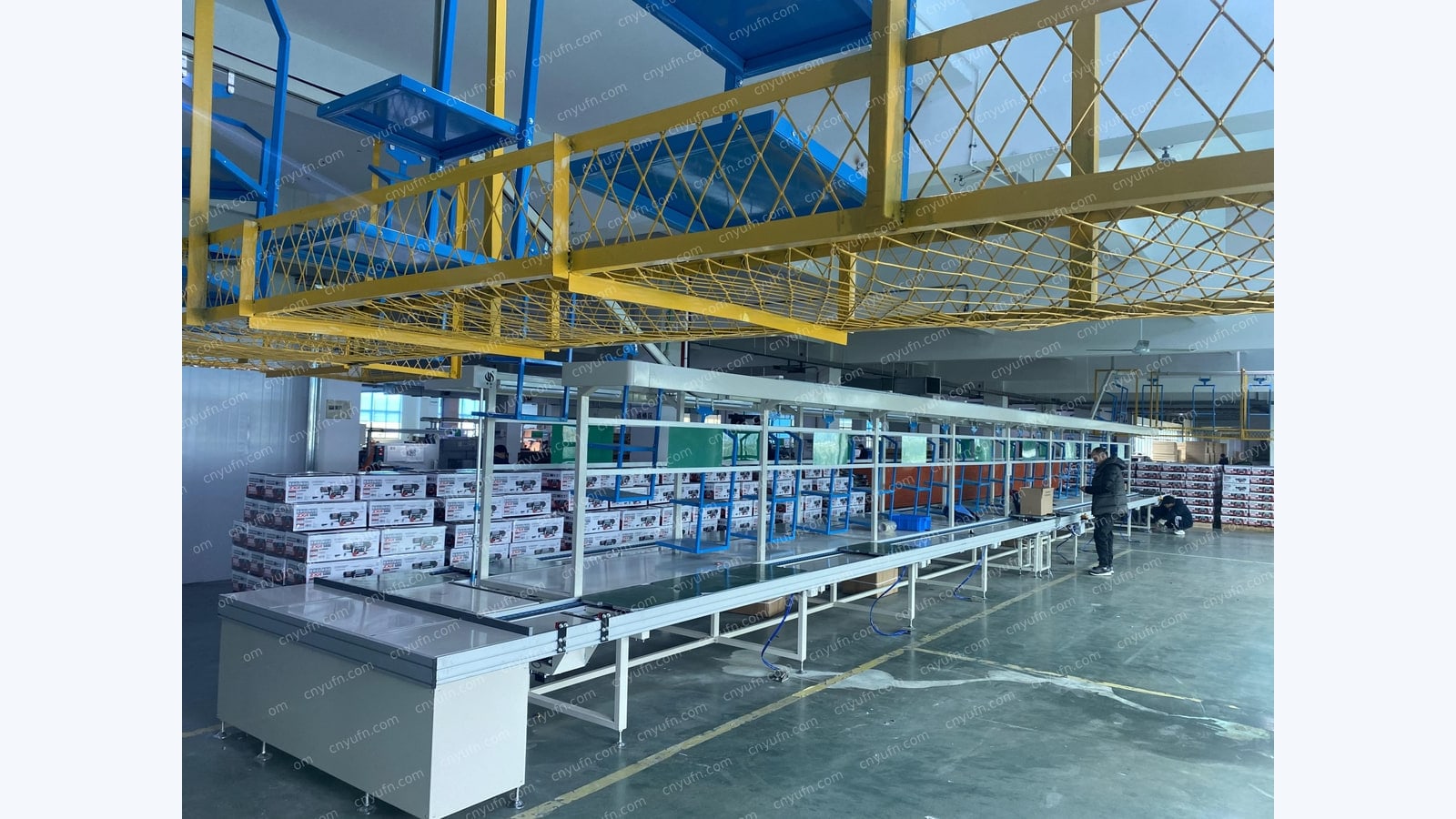 winch production packaging line