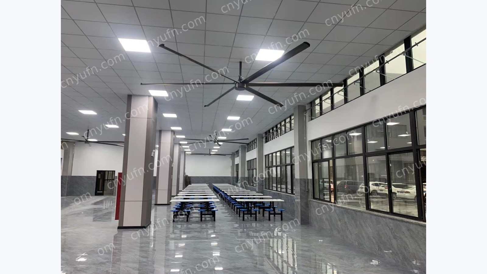 canteen workshop ceiling fan ventilation