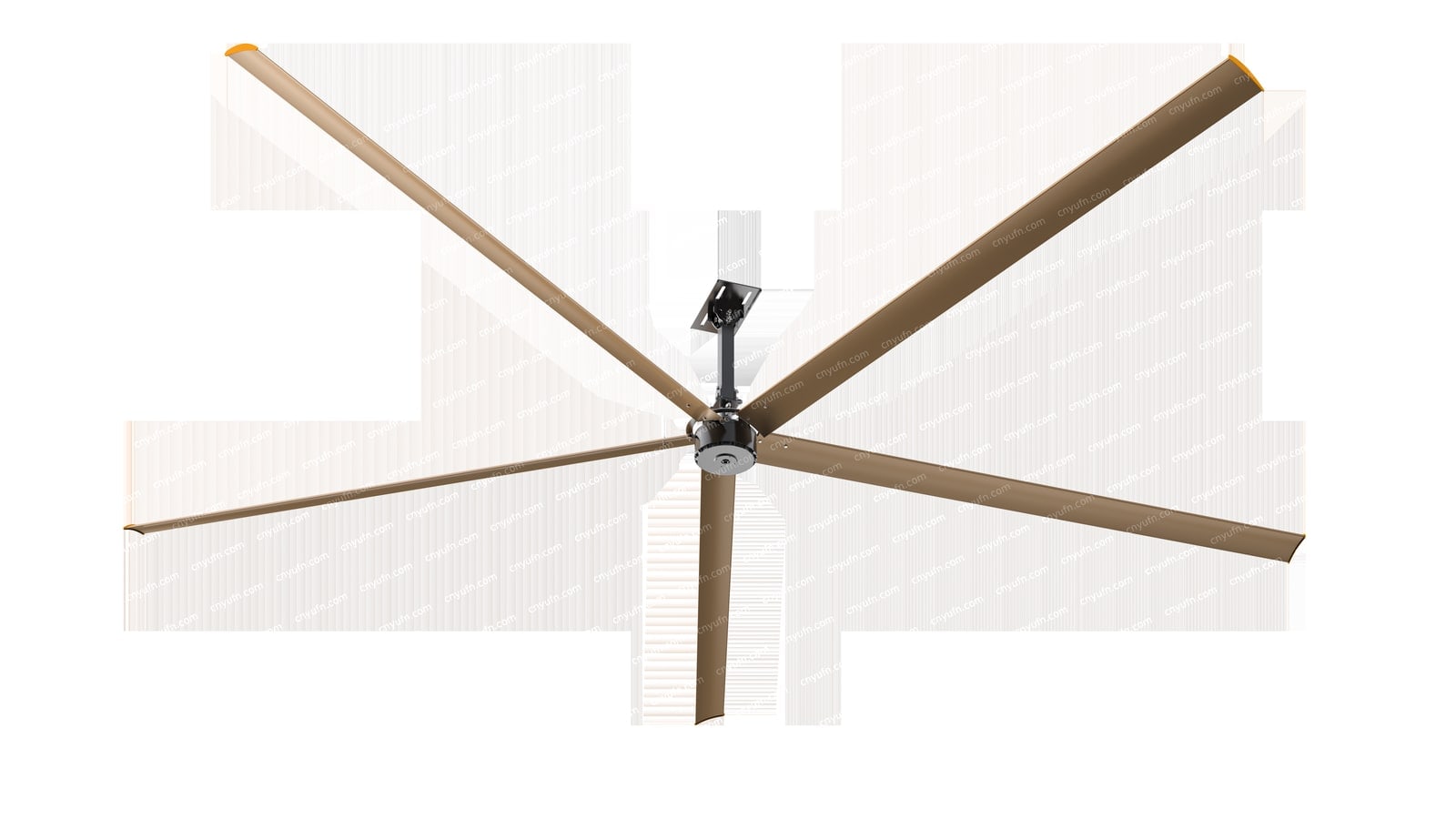 wood blade industrial ceiling fan