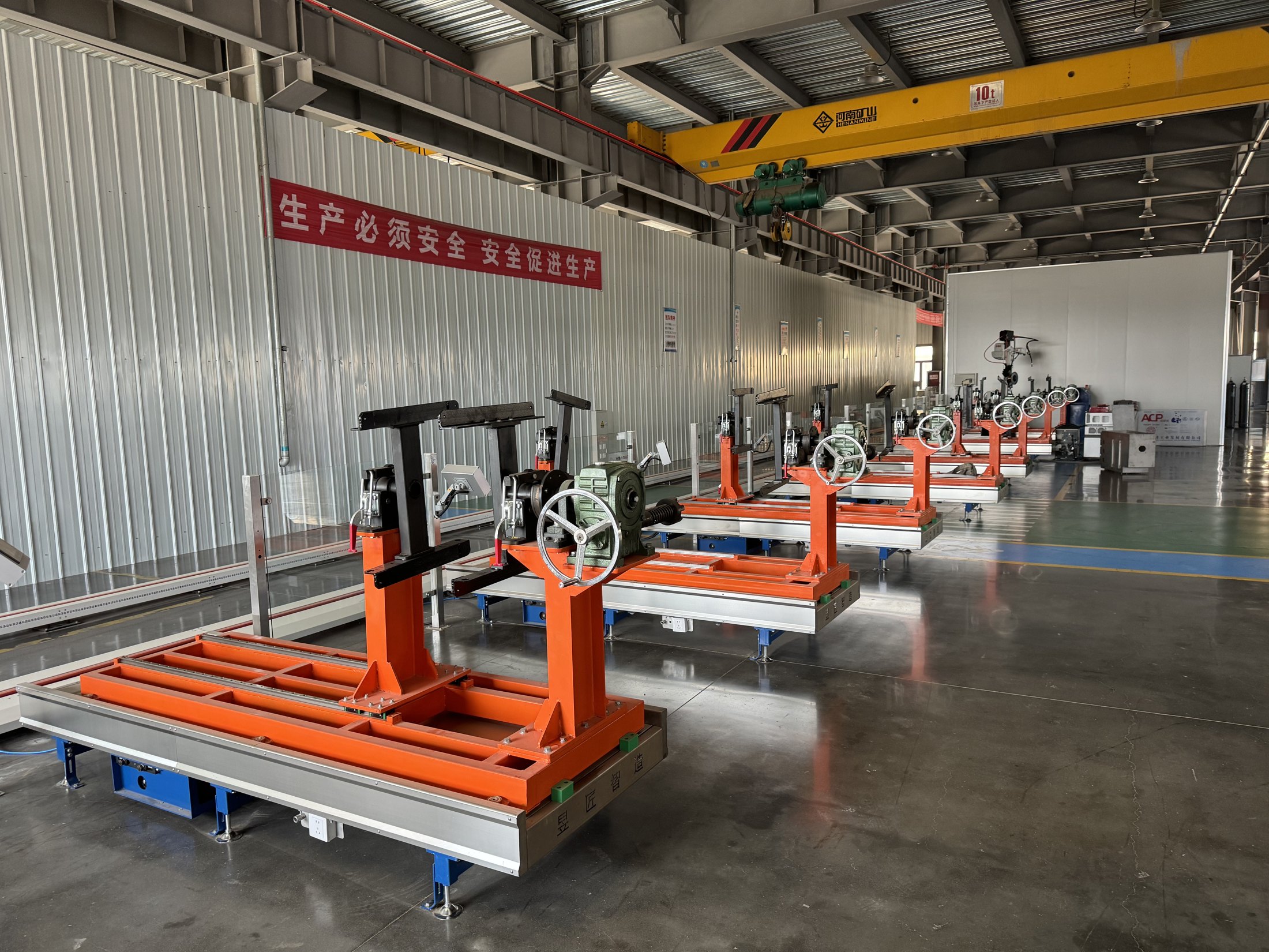 GIS Gas Tank Production Line Customer Case | Bushing Assembly and Final Assembly