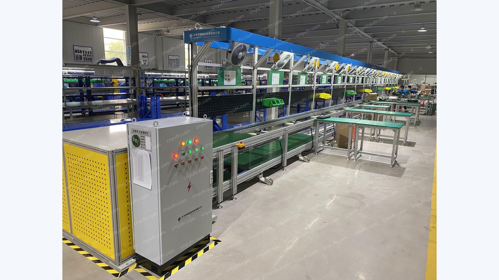 controller assembly conveyor line