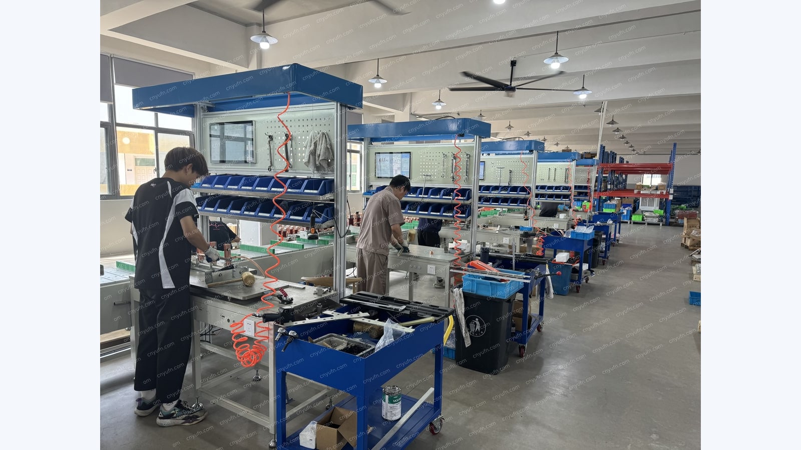 earthing switch assembly conveyor line