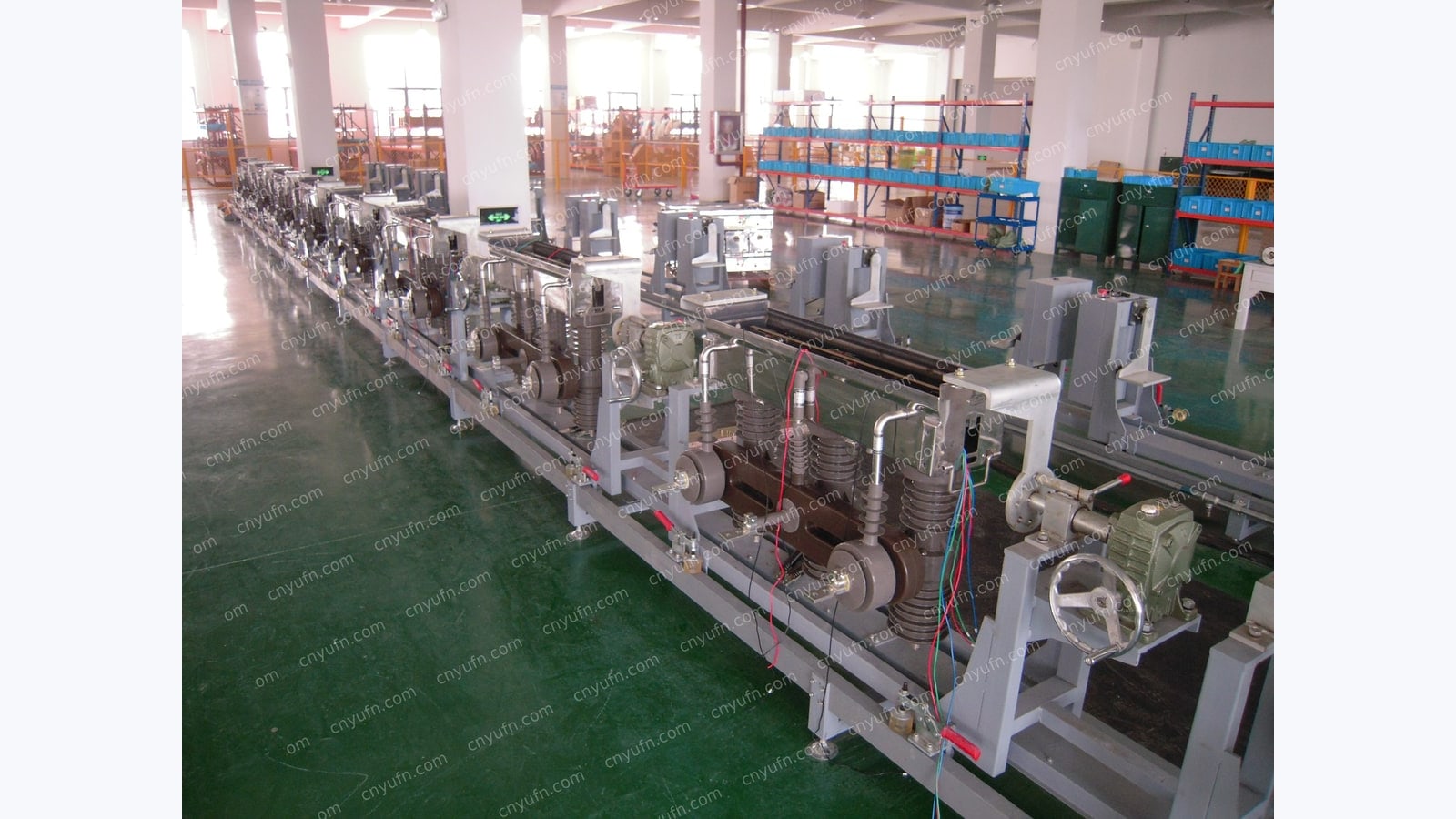 pole mounted switch assembly line