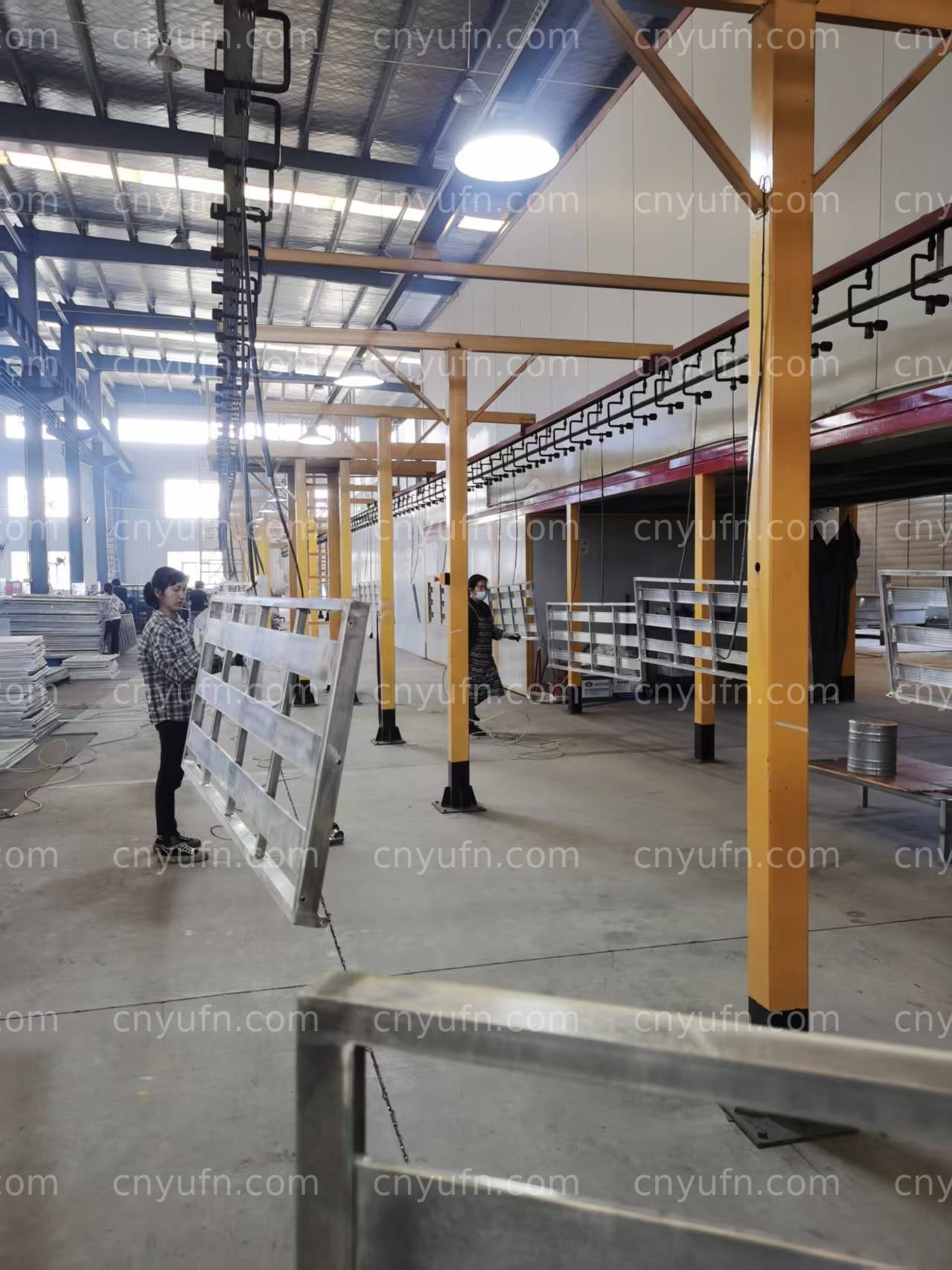 Aluminum Furniture and Plastic Parts Coating Line
