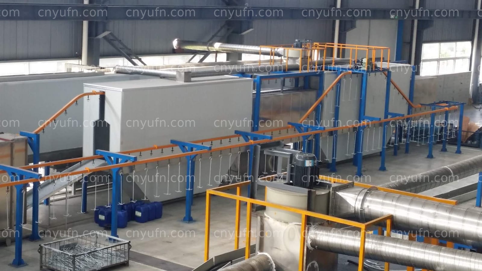 Industrial Cleaning and Gantry Pretreatment Line