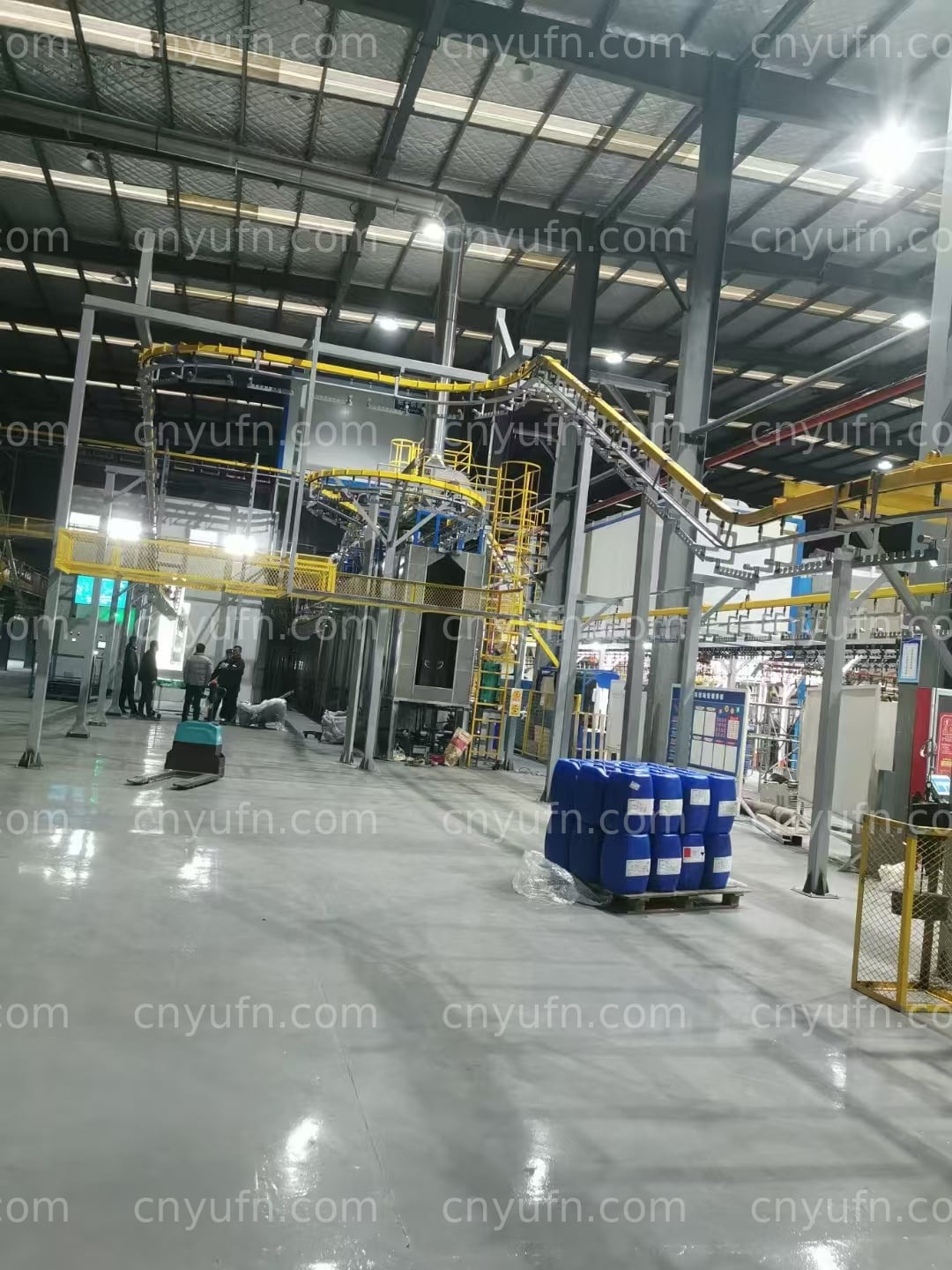 Two-Wheeler and Conveyorized Powder Coating Line Case customer case