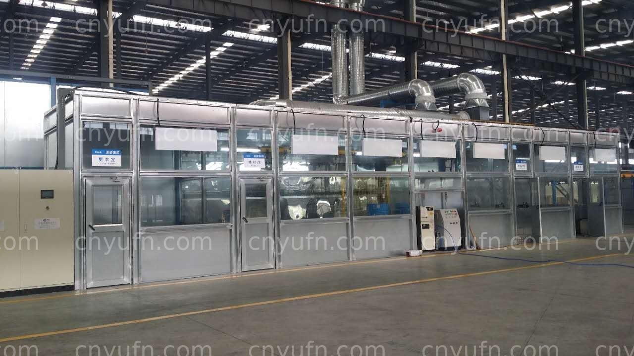 Integrated Spray Coating, E-Coating and Drying Line