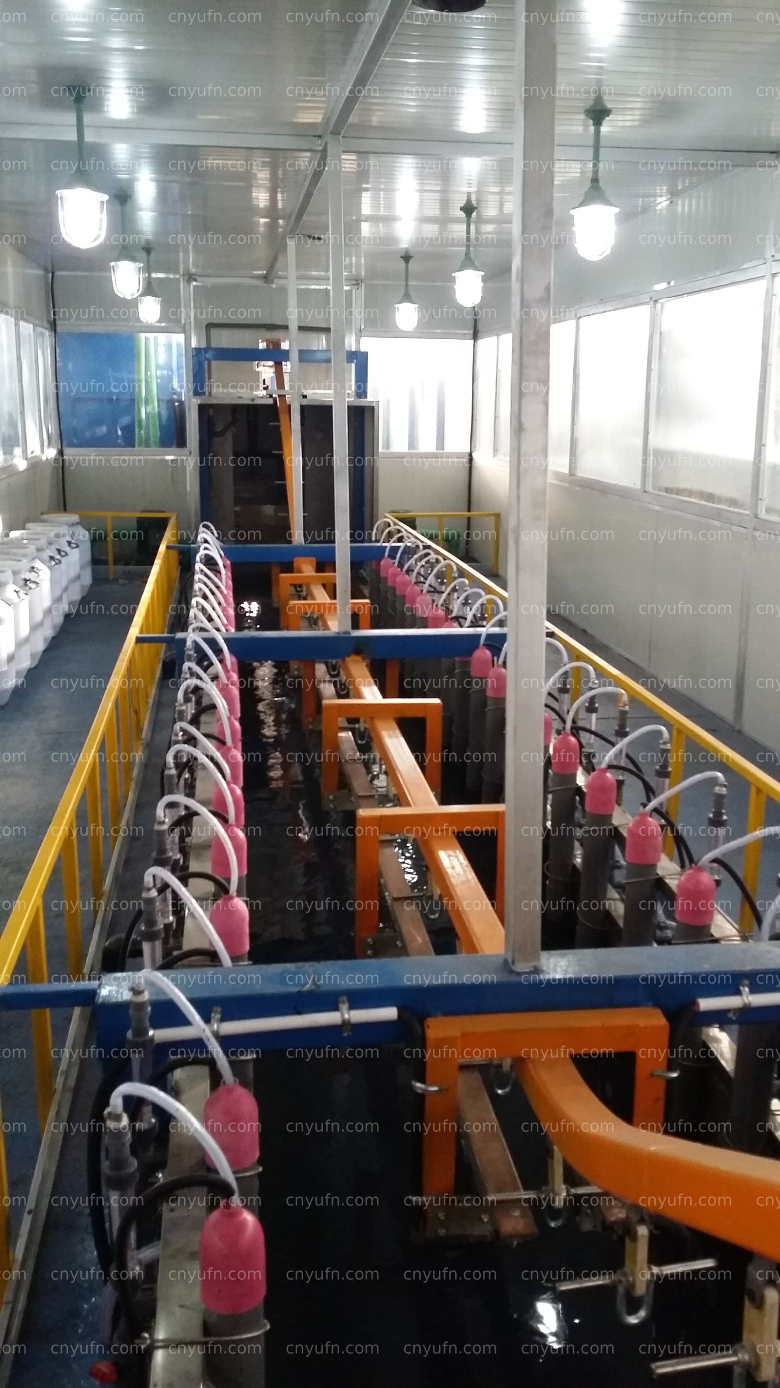 Bicycle Frame E-Coating and Water Decal Production Line Case customer case