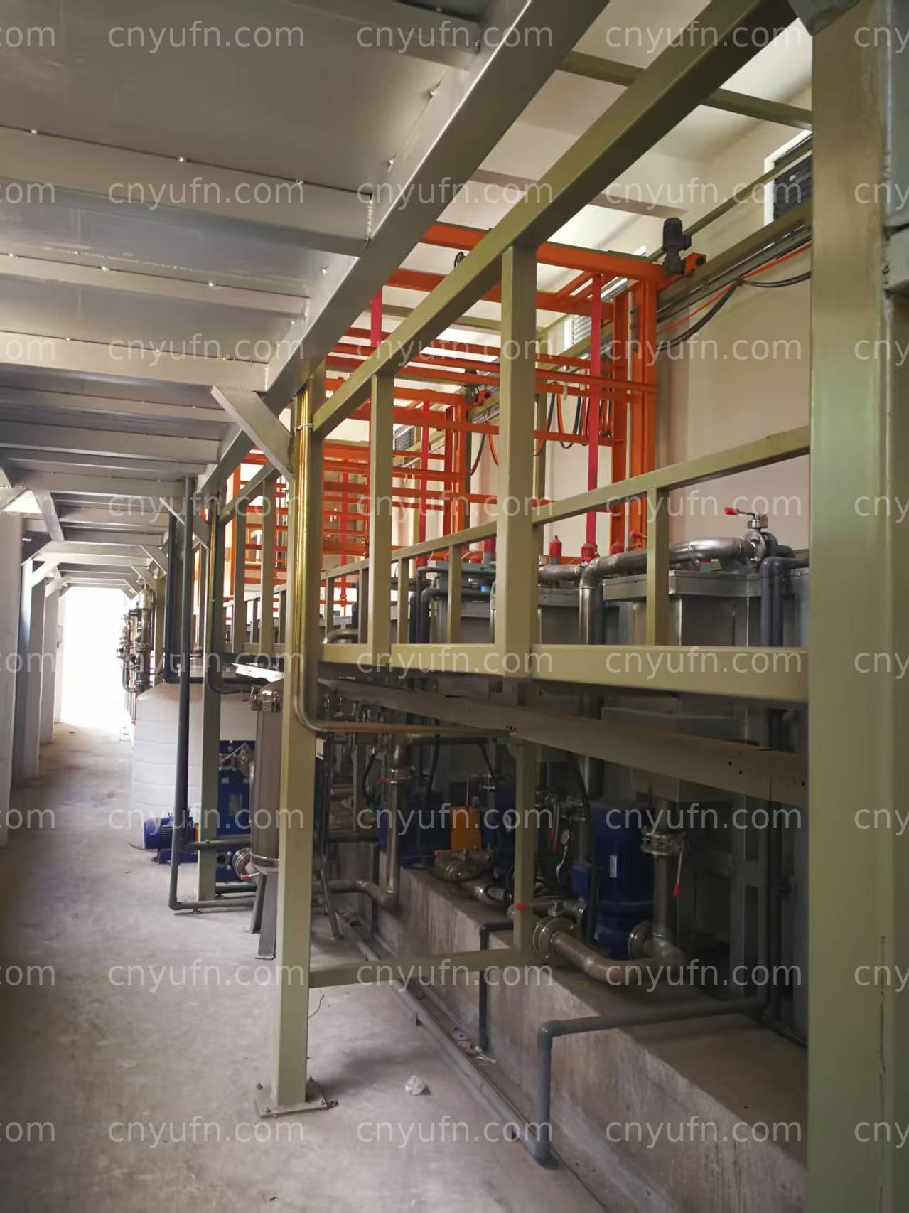 Gantry E-Coating and Powder Coating Booth System