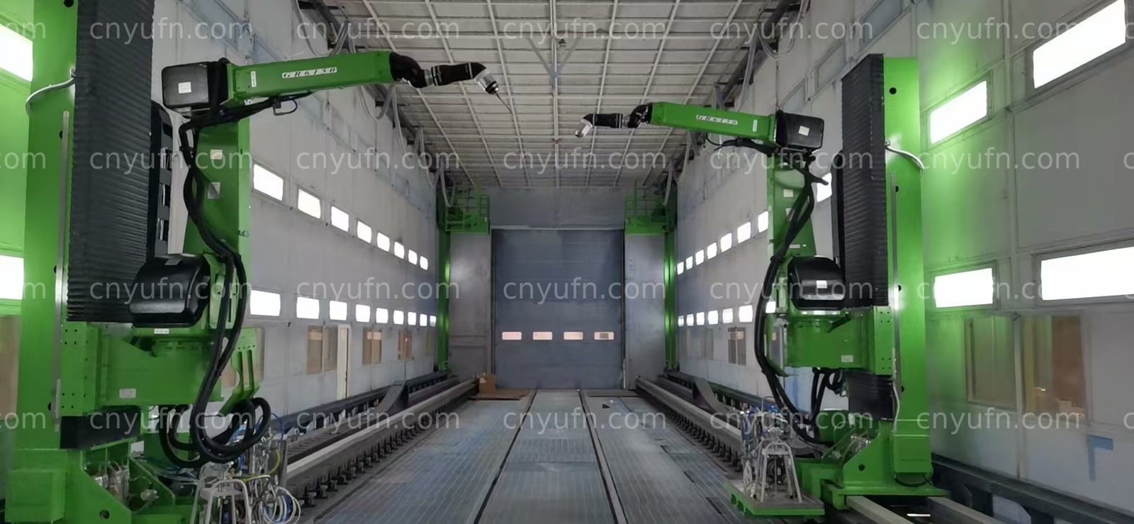Large Workpiece Robotic Spray Coating Line