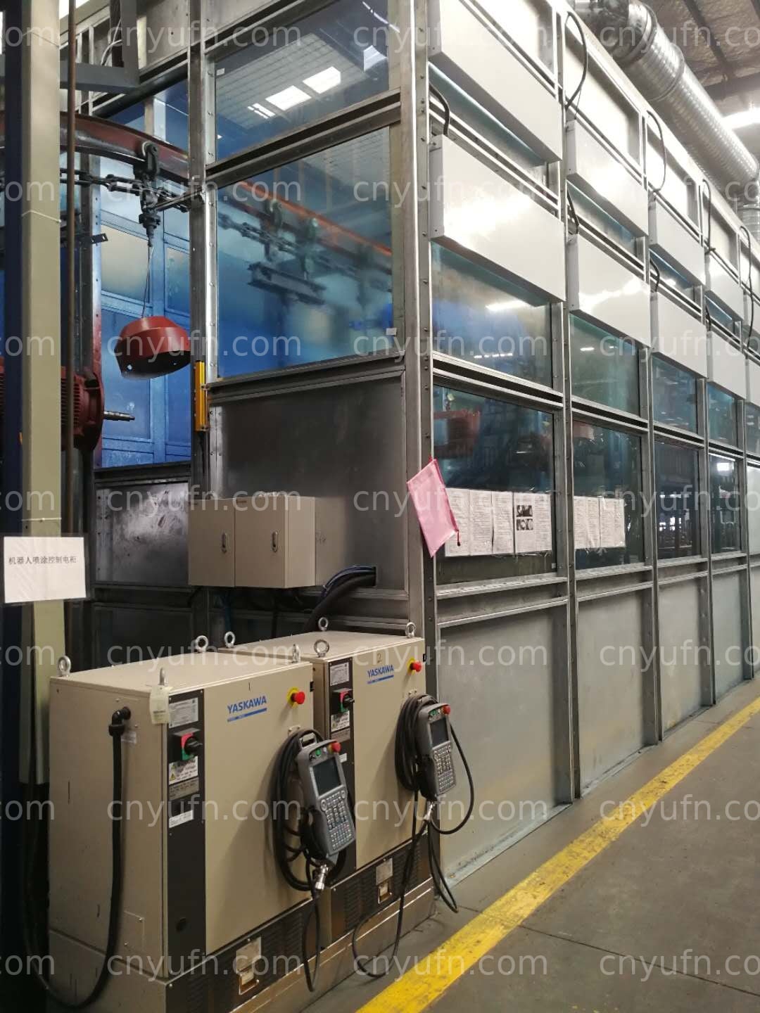 robotic painting cell four